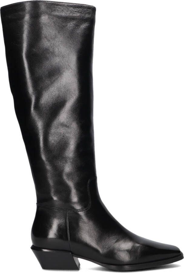 STEFANO LAURAN Hoge Laarzen Dames St2071 Maat: 39 Materiaal: Leer Kleur: Zwart