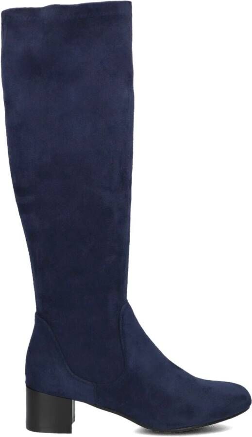 STEFANO LAURAN Hoge Laarzen Dames Xtm16891-1 Maat: 40 Materiaal: Suèdelook Kleur: Blauw - Foto 4