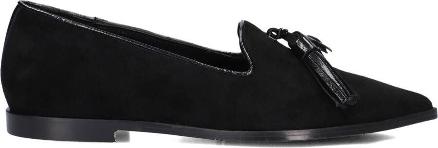 STEFANO LAURAN Instappers Dames 1108 Maat: 37 Materiaal: Suède Kleur: Zwart