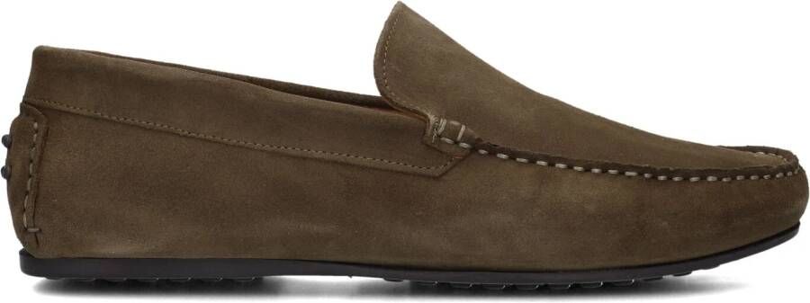 STEFANO LAURAN Instappers Heren S3143 Maat: 41 Materiaal: Suède Kleur: Groen