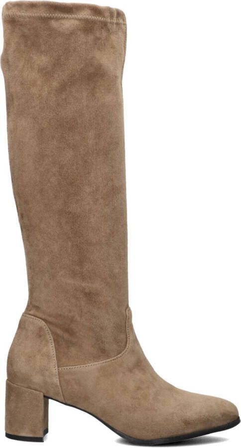 STEFANO LAURAN Hoge Laarzen Dames 8581 Maat: 41 Materiaal: Leer Kleur: Taupe