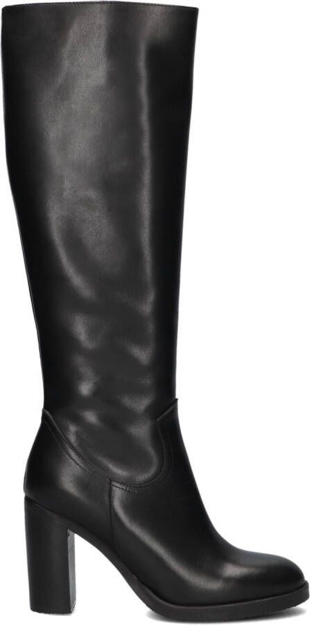Stefano Lauran Klassieke laarzen Dames Laarzen Damesschoenen Leer S3102. Zwart
