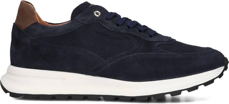 STEFANO LAURAN Lage Sneakers Heren Champ Maat: 40 Materiaal: Suède Kleur: Donkerblauw