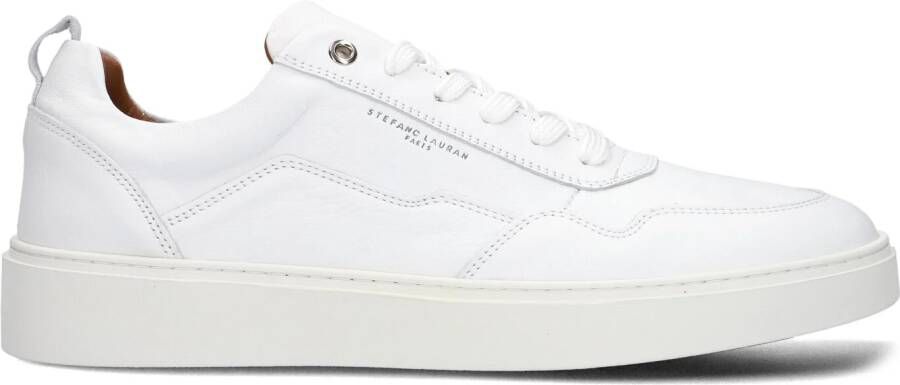 STEFANO LAURAN Lage Sneakers Heren Lj2501 Maat: 42 Materiaal: Leer Kleur: Wit - Foto 3