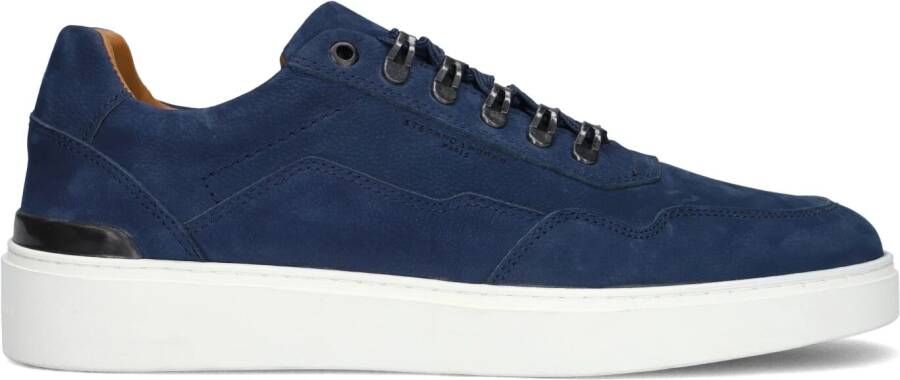 STEFANO LAURAN Lage Sneakers Heren Lj2502 Maat: 46 Materiaal: Nubuck Kleur: Blauw