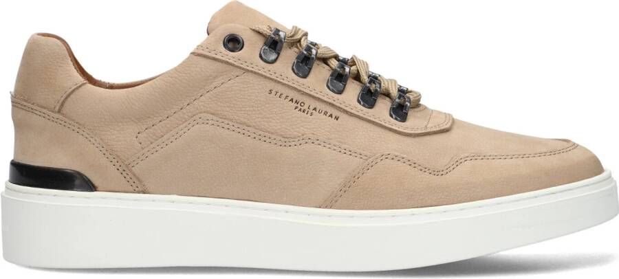 STEFANO LAURAN Lage Sneakers Heren Lj2502 Maat: 48 Materiaal: Nubuck Kleur: Beige - Foto 2
