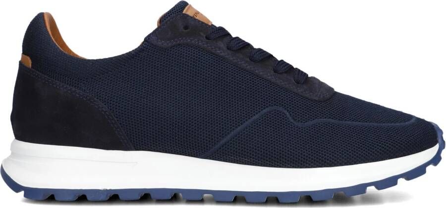 STEFANO LAURAN Lage Sneakers Heren Lj2505 Maat: 40 Materiaal: Leer Kleur: Blauw - Foto 5
