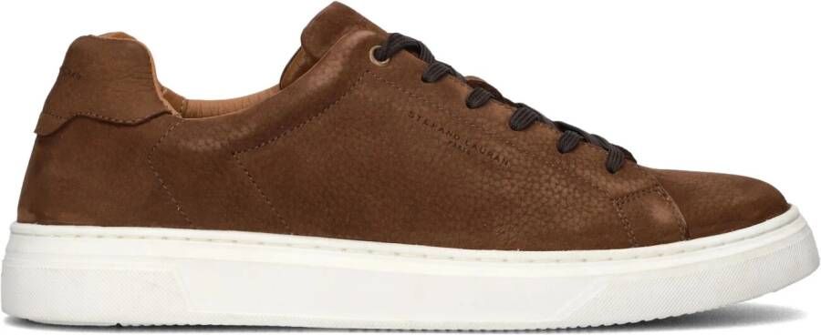 STEFANO LAURAN Lage Sneakers Heren Sl124h600 Maat: 41 Materiaal: Leer Kleur: Bruin