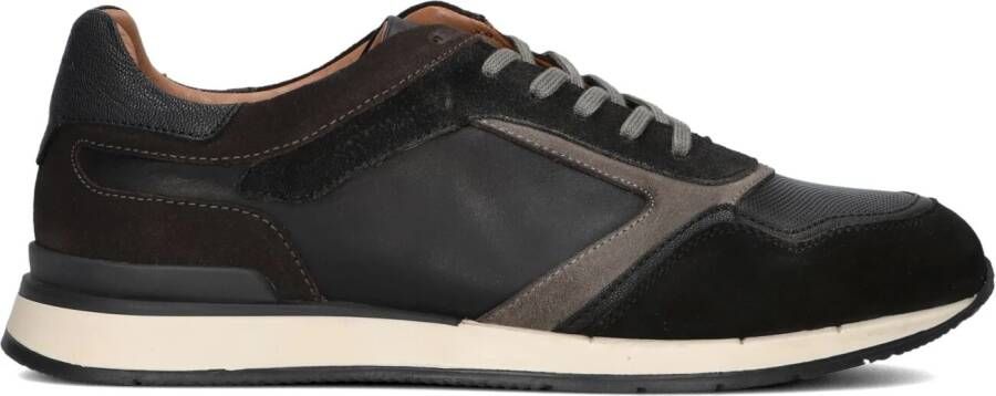 STEFANO LAURAN Lage Sneakers Heren Sl124h610 Maat: 41 Materiaal: Leer Kleur: Zwart - Foto 2