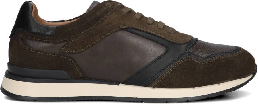 STEFANO LAURAN Lage Sneakers Heren Sl124h610 Maat: 44 Materiaal: Leer Kleur: Bruin - Foto 2