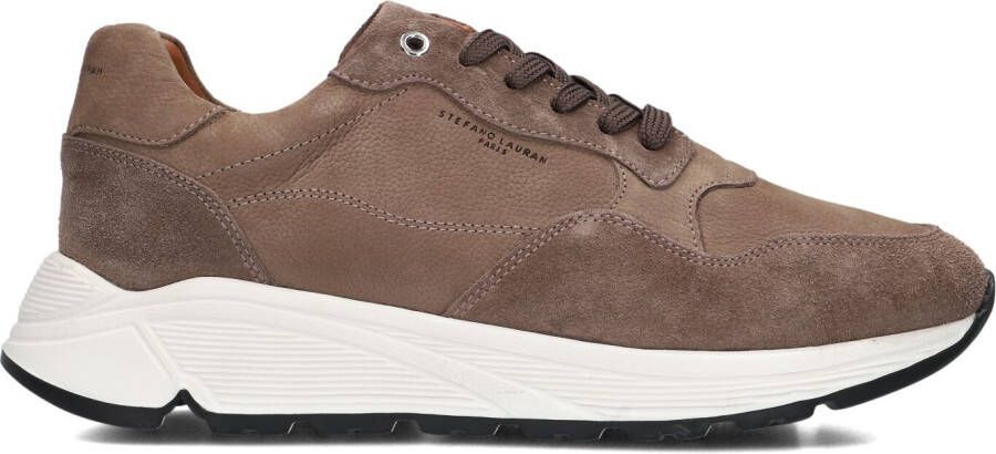 STEFANO LAURAN Lage Sneakers Heren Star 007 Maat: 41 Materiaal: Nubuck Kleur: Taupe