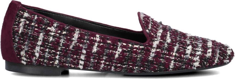 Stefano Lauran Instappers Dames Instapschoenen Damesschoenen Leer S3145 Bordeaux