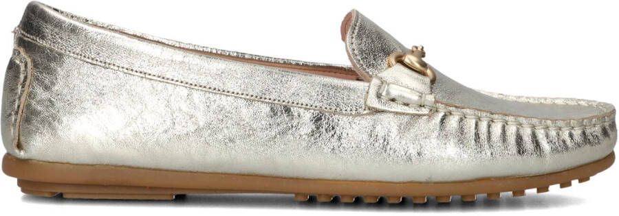 STEFANO LAURAN Mocassins Dames 11733 Maat: 35 Materiaal: Suède Kleur: Goud