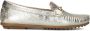 STEFANO LAURAN Mocassins Dames 11733 Maat: 35 Materiaal: Suède Kleur: Goud - Thumbnail 3
