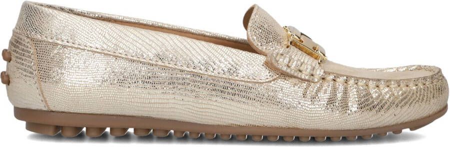 STEFANO LAURAN Mocassins Dames S3255 Maat: 40 Materiaal: Nubuck Kleur: Goud