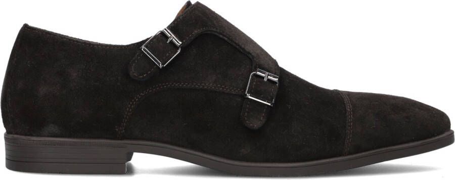 STEFANO LAURAN Nette Schoenen Heren Gesp Maat: 44 Materiaal: Suède Kleur: Bruin