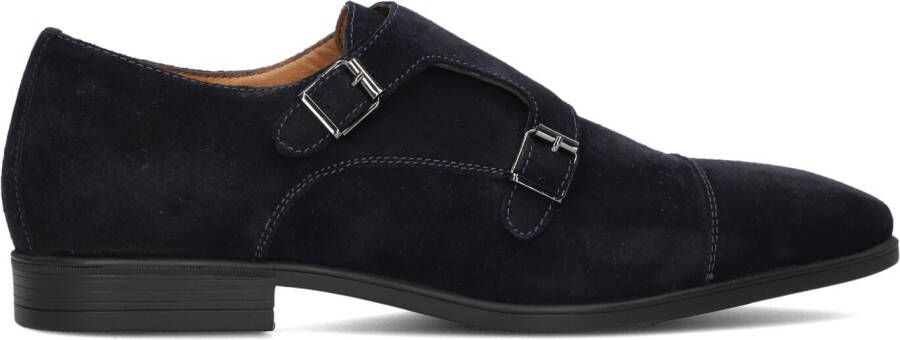 STEFANO LAURAN Nette Schoenen Heren Gesp Maat: 47 Materiaal: Suède Kleur: Blauw