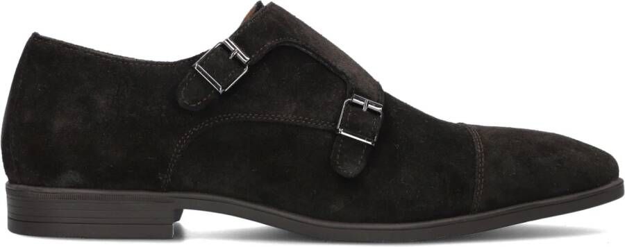 STEFANO LAURAN Nette Schoenen Heren Gesp Maat: 46 Materiaal: Suède Kleur: Bruin