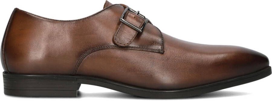 STEFANO LAURAN Nette Schoenen Heren Maat: 41 5 Materiaal: Leer Kleur: Cognac