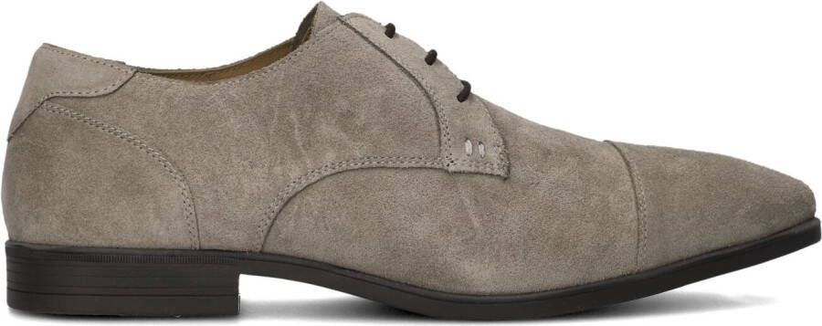 STEFANO LAURAN Nette Schoenen Heren Veter Maat: 46 Materiaal: Suède Kleur: Beige