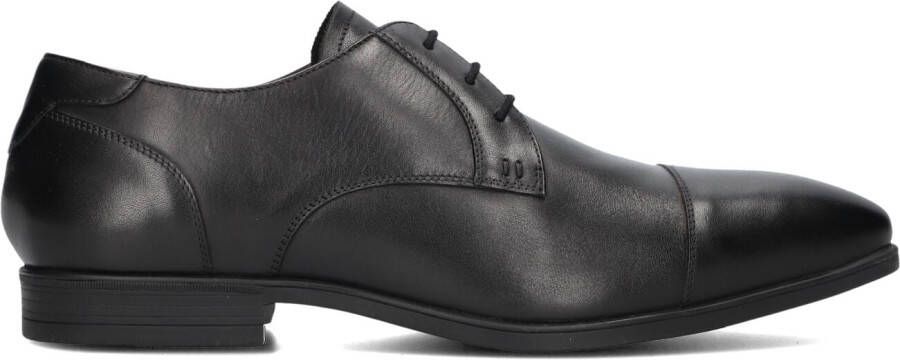 STEFANO LAURAN Nette Schoenen Heren Veter Maat: 42 5 Materiaal: Leer Kleur: Zwart