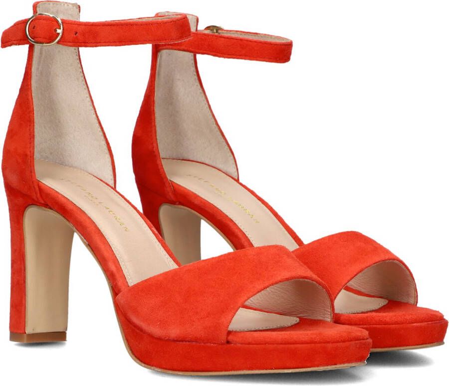 STEFANO LAURAN Pumps Dames S3126 Maat: 41 Materiaal: Suède Kleur: Oranje
