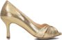 Stefano Lauran Dames Pumps Damesschoenen Leer Geen hoogte cm S3131 Goud - Thumbnail 3
