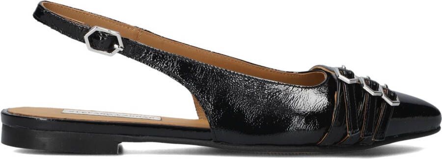 STEFANO LAURAN Slingbacks Dames 15600154 Maat: 42 Materiaal: Lakleer Kleur: Zwart
