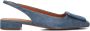 STEFANO LAURAN Slingbacks Dames 58577a Maat: 38 Materiaal: Suède Kleur: Blauw - Thumbnail 2