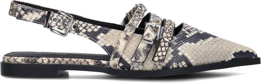 STEFANO LAURAN Slingbacks Dames D241192129 Maat: 38 Materiaal: Leer Kleur: Beige