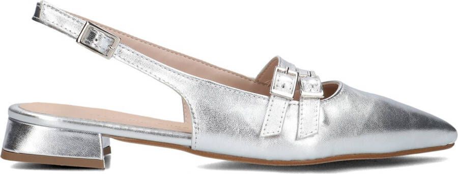 STEFANO LAURAN Slingbacks Dames Marianna Maat: 42 Materiaal: Leer Kleur: Zilver - Foto 2