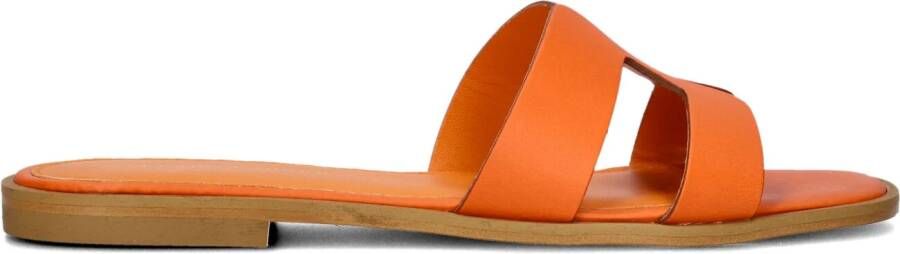 STEFANO LAURAN Slippers Dames 22622 Maat: 36 Materiaal: Leer Kleur: Oranje - Foto 2