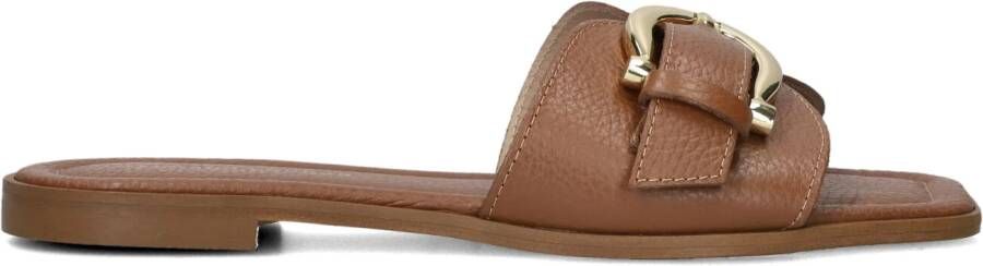STEFANO LAURAN Slippers Dames 23100 Maat: 43 Materiaal: Leer Kleur: Bruin - Foto 5