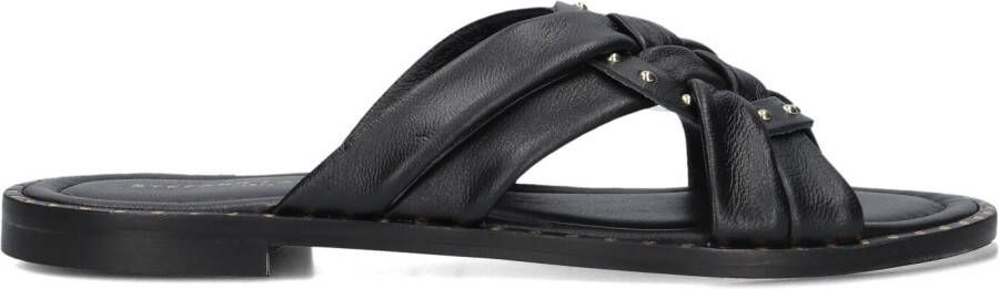 STEFANO LAURAN Slippers Dames 24003 Maat: 37 Materiaal: Leer Kleur: Zwart - Foto 3