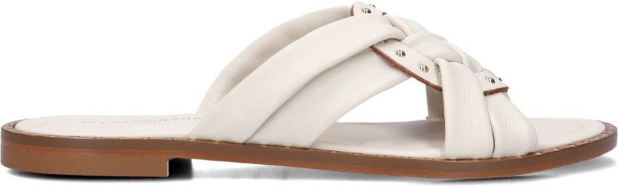 STEFANO LAURAN Slippers Dames 24003 Maat: 41 Materiaal: Leer Kleur: Wit - Foto 4