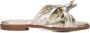 STEFANO LAURAN Slippers Dames 24153 Maat: 43 Materiaal: Leer Kleur: Goud - Thumbnail 3