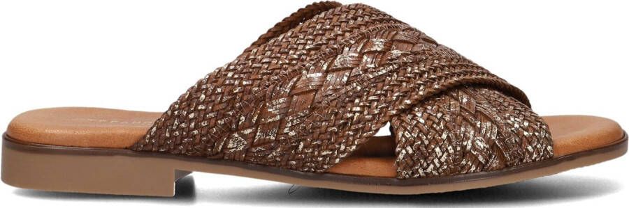 STEFANO LAURAN Slippers Dames S3107 Maat: 37 Materiaal: Leer Kleur: Bruin - Foto 2
