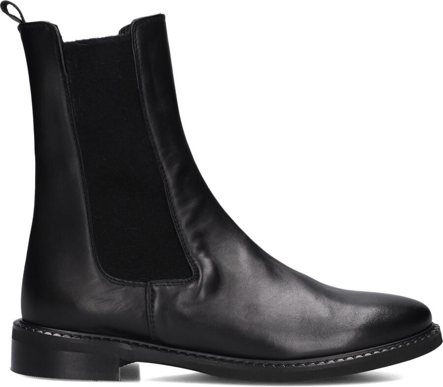 STEFANO LAURAN Chelsea Boots Dames Elga Leer Zwart