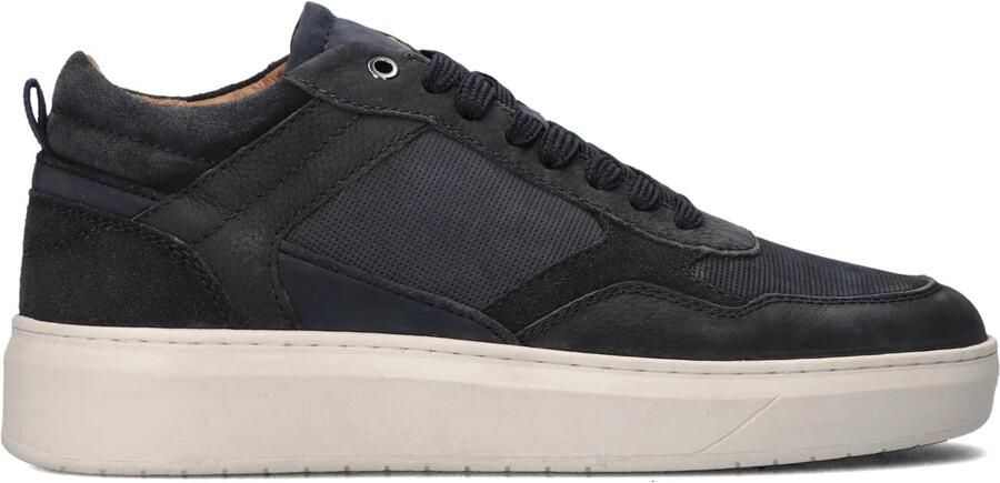STEFANO LAURAN Lage Sneakers Heren Enzo-65 Maat: 46 Materiaal: Leer Kleur: Blauw