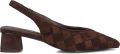 STEFANO LAURAN Slingbacks Dames D24062 Suède Bruin - Bruin