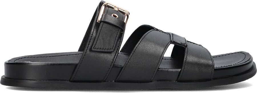 STEFANO LAURAN Slippers Dames 89863 1661 Maat: 40 Materiaal: Leer Kleur: Zwart