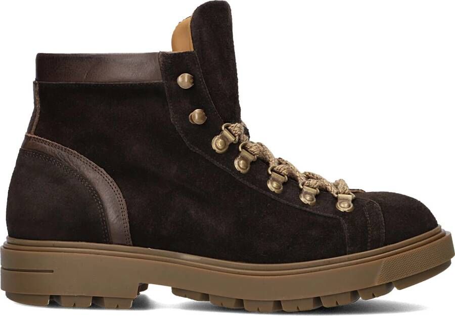 STEFANO LAURAN Veterboots Heren 1561 Maat: 42 Materiaal: Suède Kleur: Bruin - Foto 3