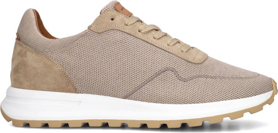 STEFANO LAURAN Lage Sneakers Heren Lj2505 Maat: 44 Materiaal: Leer Kleur: Grijs