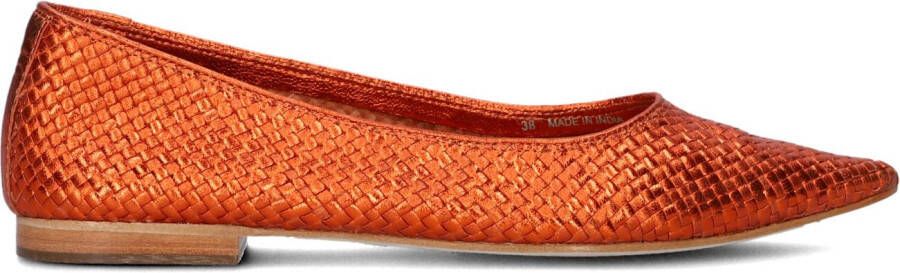 Strategia Instappers Dames Instapschoenen Damesschoenen Leer F57 Oranje