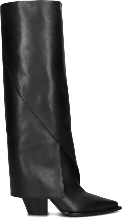 STRATEGIA Laarzen Dames E-4080 Maat: 37 Materiaal: Leer Kleur: Zwart