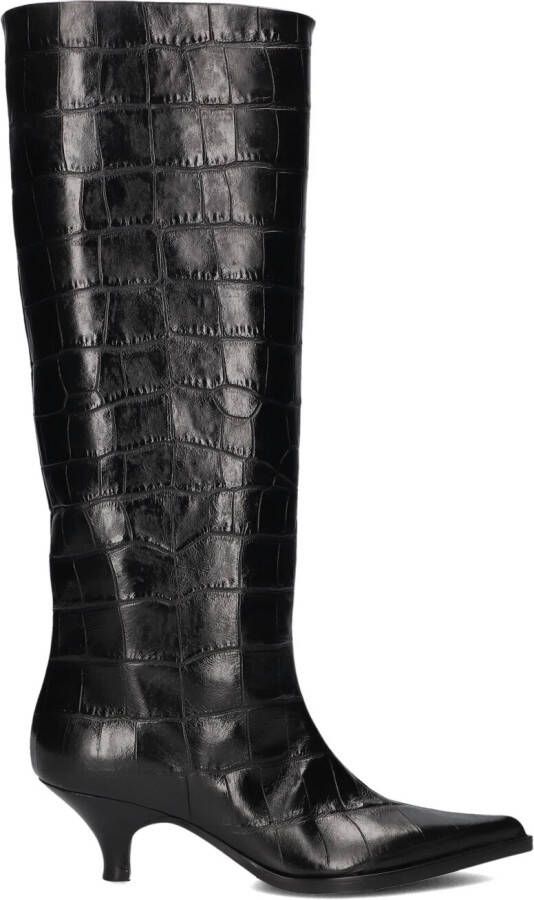 STRATEGIA Laarzen Dames E-4301-c Maat: 41 Materiaal: Leer Kleur: Zwart