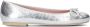 PRETTY BALLERINAS Ballerina Dames 130274 Maat: 37 5 Materiaal: Leer Kleur: Zilver - Thumbnail 4