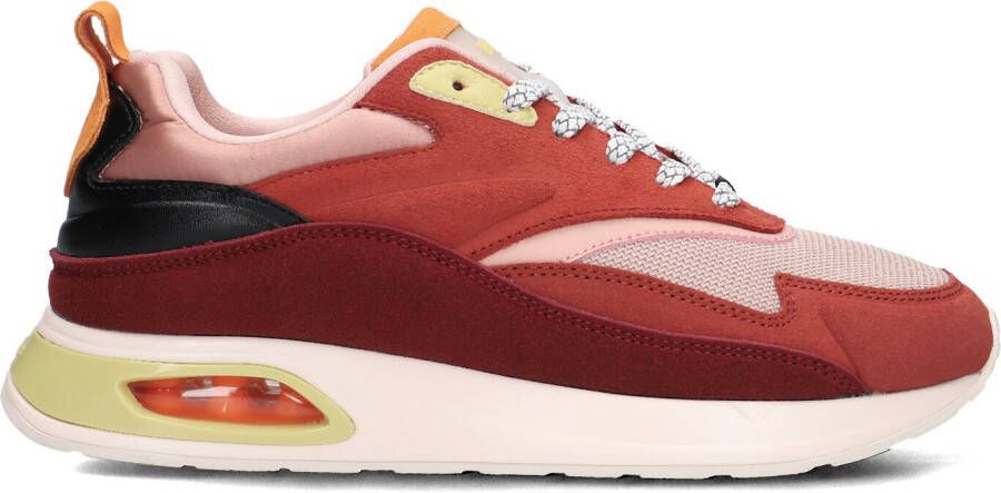 THE HOFF BRAND Lage Sneakers Dames Maracana Maat: 40 Materiaal: Suède Kleur: Rood - Foto 4