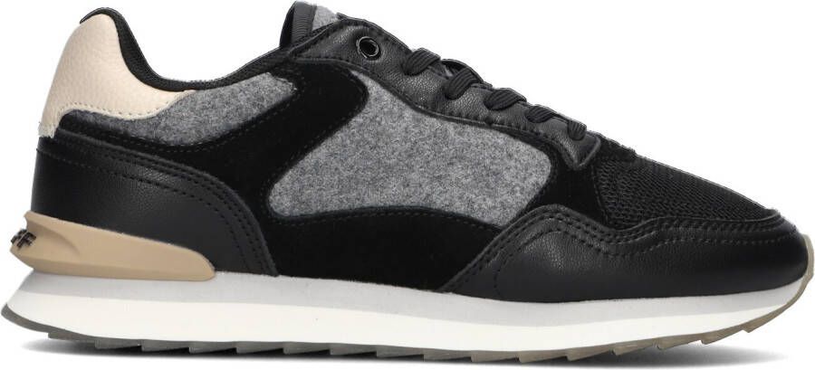 Hoff Zwart-Grijze Suede Sneaker met Uitneembare Binnenzool Zwart Dames - Foto 5