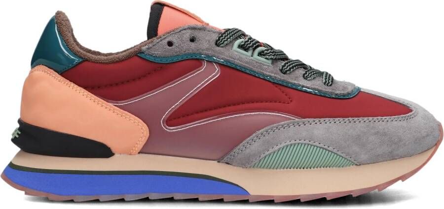 The HOFF Brand HOFF &apos;The James&apos; damessneakers Bordeaux Suede Lage sneakers Dames - Foto 6